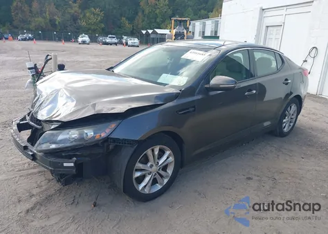 2013 Kia Optima Ex z USA, uszkodzony, nr VIN 5XXGN4A75DG137331
